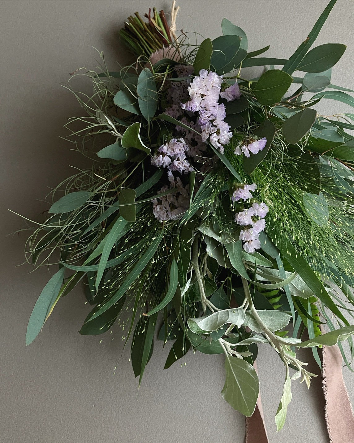 2025.9.18 季節の植物を束ねたスワッグレッスン