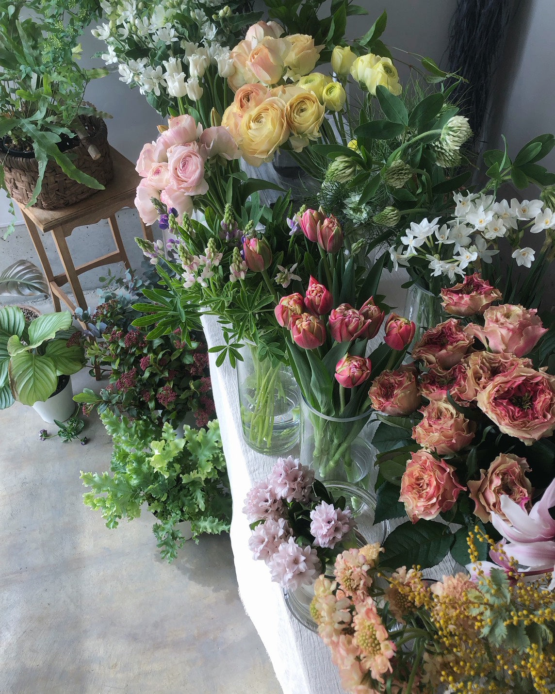 2026.3.24.25 お花の買い方から学ぶスパイラルブーケ