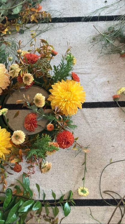 2026.2.26　春を迎える　季節のテーブルリース