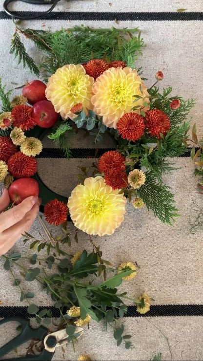 2026.2.26　春を迎える　季節のテーブルリース