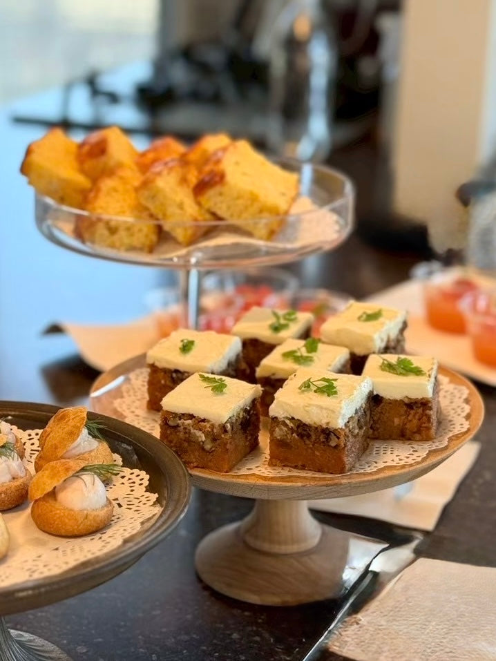 2026.3.6&amp;7 ざっくり計量で作れる真由子さんのキャロットケーキ＆友美さんのキッチンに添える小さな花