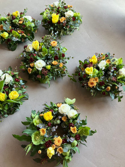 2026.2.26　春を迎える　季節のテーブルリース