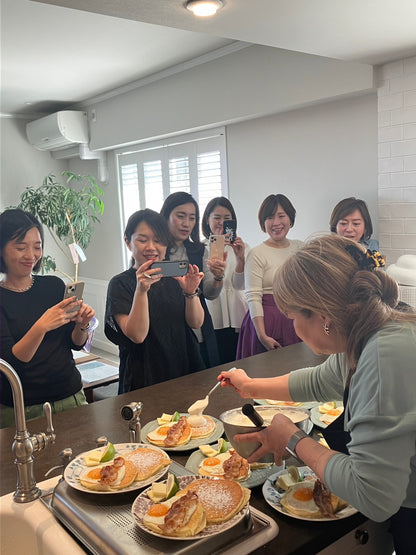 2026.10.6 青山のパンケーキ名店の味を目の前で！の会〜出張APOC